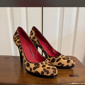Leopard Print Women's Heels